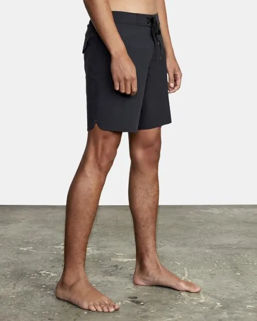 Rvca Anderson Boardshorts 17034 Black Men Boardshorts