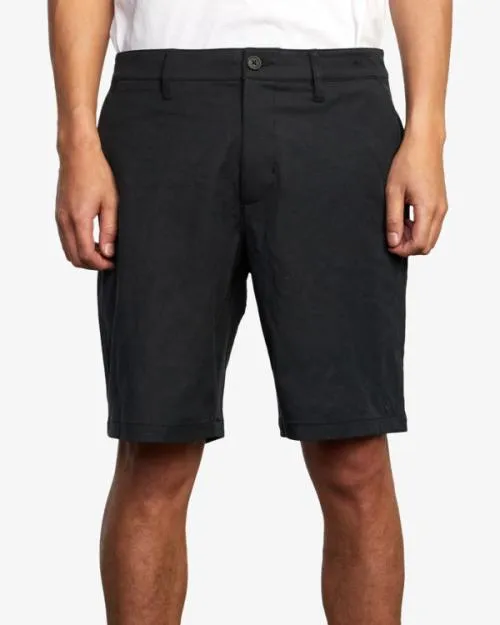 Rvca Back In Hybrid 19034 Shorts Black Men Shorts and Hybrids