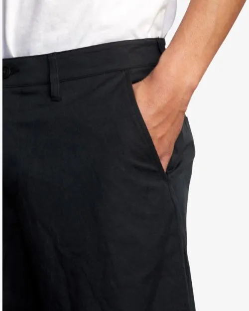 Rvca Back In Hybrid 19034 Shorts Black Men Shorts and Hybrids