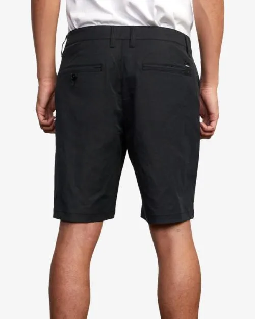 Rvca Back In Hybrid 19034 Shorts Black Men Shorts and Hybrids