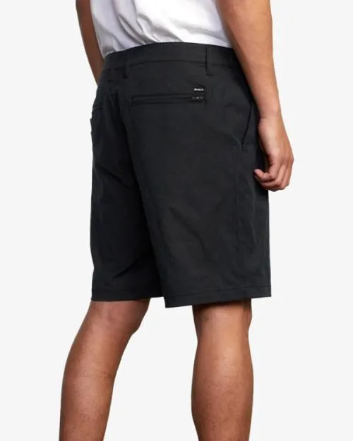 Rvca Back In Hybrid 19034 Shorts Black Men Shorts and Hybrids