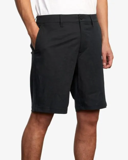 Rvca Back In Hybrid 19034 Shorts Black Men Shorts and Hybrids
