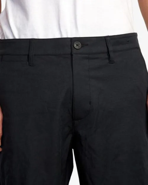 Rvca Back In Hybrid 19034 Shorts Black Men Shorts and Hybrids