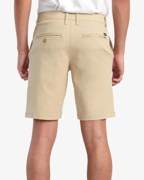 Rvca Back In Hybrid 19034 Shorts Khaki Men Shorts and Hybrids