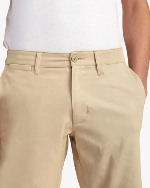 Rvca Back In Hybrid 19034 Shorts Khaki Men Shorts and Hybrids