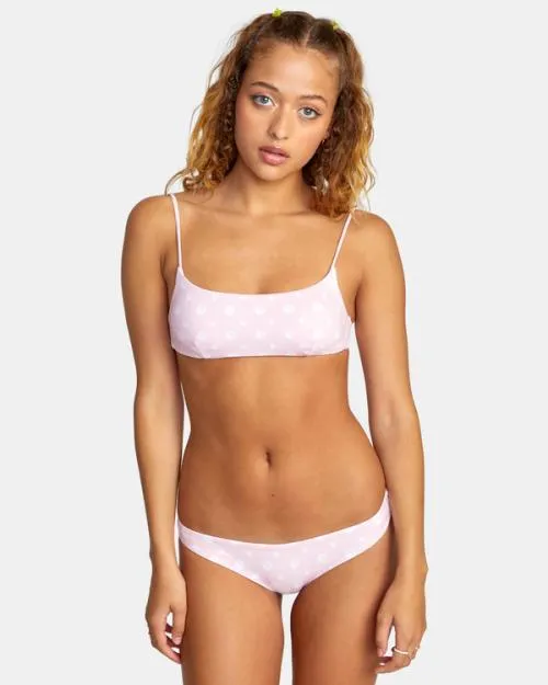 Rvca Balance Act Bralette Bikini Top Bella Women Bikini Tops