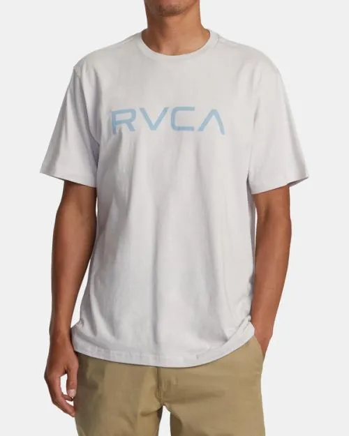 Rvca Big Short Sleeve TShirt Fog Men Tees and Tanks
