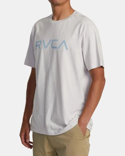 Rvca Big Short Sleeve TShirt Fog Men Tees and Tanks