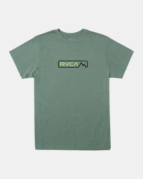 Rvca Boy039s Altitude TShirt Jade Boys Tees and Tanks