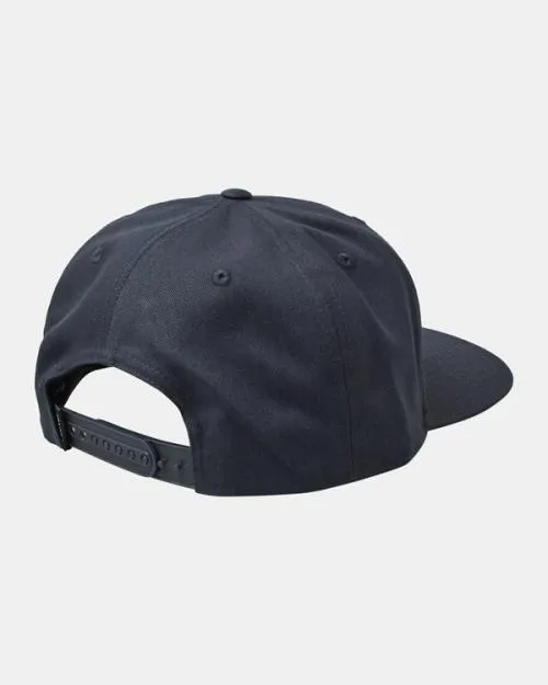 Rvca Boy039s Big Balance Snapback Hat Garage Blue Boys Hats and Beanies