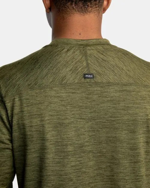 Rvca CAble Crewneck Sweater Olive SportMen Tees and Tanks