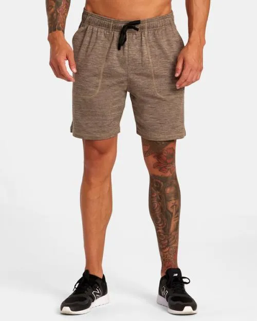 Rvca CAble Elastic Walkshorts 17034 Mushroom Men Athletic Shorts