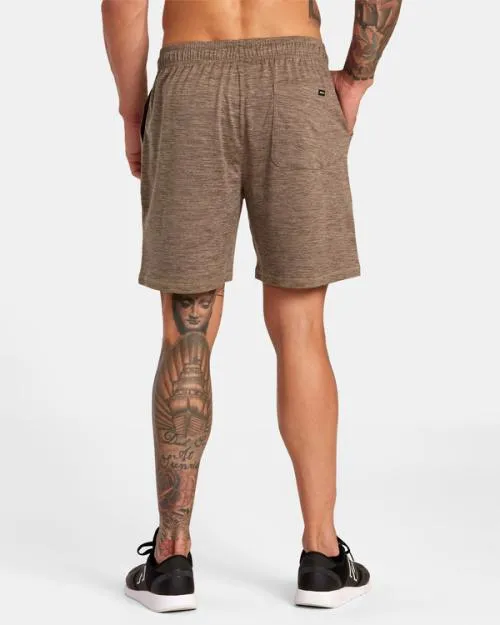 Rvca CAble Elastic Walkshorts 17034 Mushroom Men Athletic Shorts
