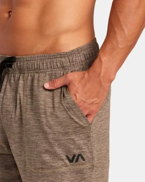 Rvca CAble Elastic Walkshorts 17034 Mushroom Men Athletic Shorts