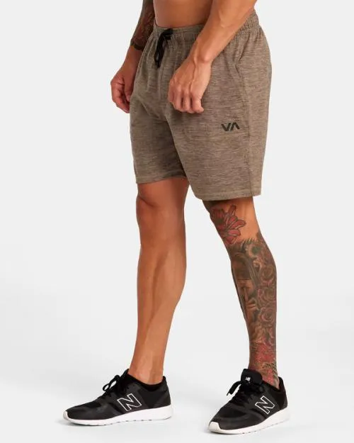 Rvca CAble Elastic Walkshorts 17034 Mushroom Men Athletic Shorts