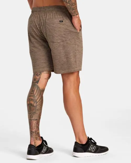 Rvca CAble Elastic Walkshorts 17034 Mushroom Men Athletic Shorts