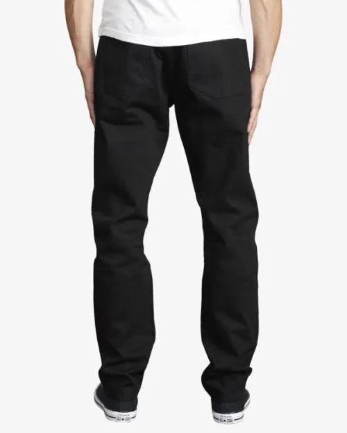 Rvca Daggers Denim Jeans Black Black Men Denim