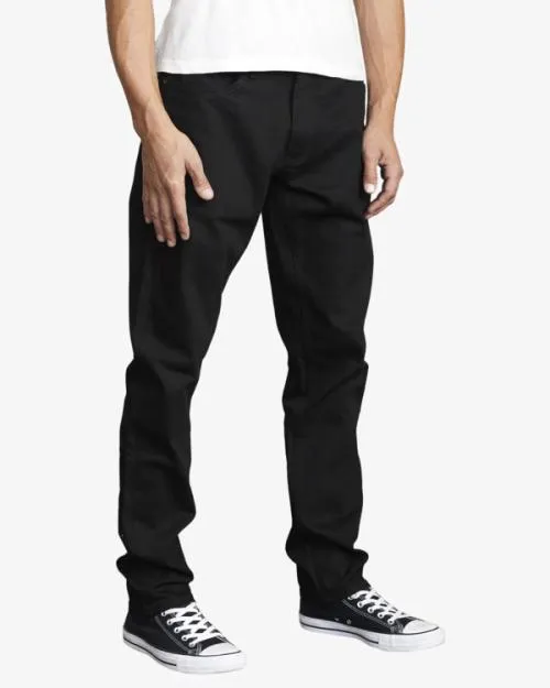 Rvca Daggers Denim Jeans Black Black Men Denim