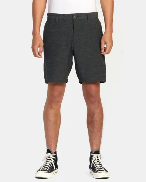 Rvca Daggers Hybrid Chino Shorts 18034 Black Men Shorts and Hybrids