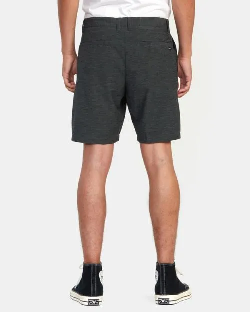 Rvca Daggers Hybrid Chino Shorts 18034 Black Men Shorts and Hybrids