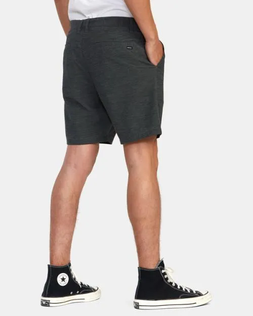 Rvca Daggers Hybrid Chino Shorts 18034 Black Men Shorts and Hybrids