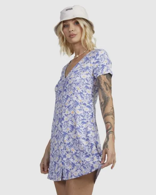 Rvca Dais Mini Dress Coast Women Dresses and Rompers
