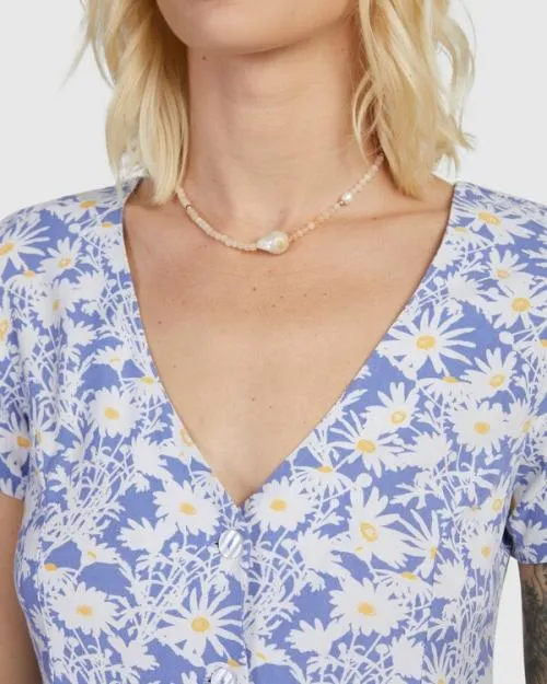 Rvca Dais Mini Dress Coast Women Dresses and Rompers