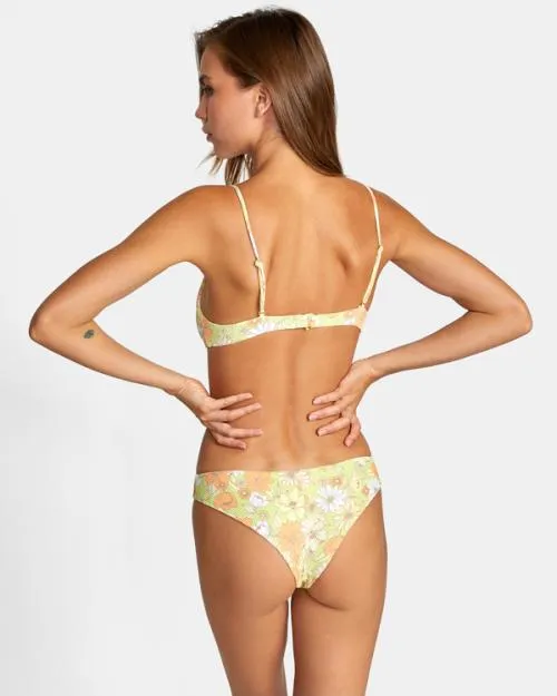 Rvca Dreamfield Cheeky Bikini Bottoms Multi Women Bikini Bottoms
