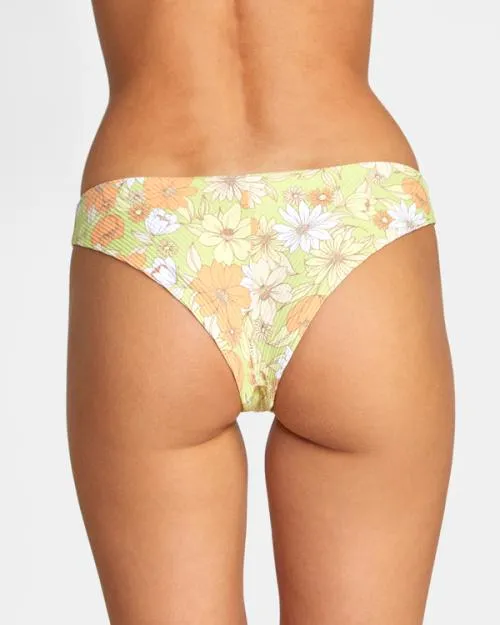 Rvca Dreamfield Cheeky Bikini Bottoms Multi Women Bikini Bottoms