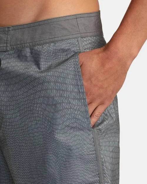 Rvca Freeport Boardshorts 16034 Black Men Boardshorts