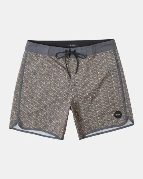Rvca Freeport Boardshorts 16034 Bright Black Men Boardshorts
