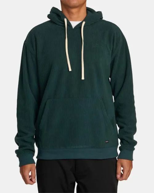 Rvca Hewitt Hoodie Hunter Green Men Hoodies and Sweatshirts