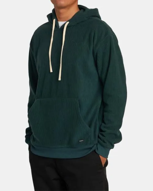 Rvca Hewitt Hoodie Hunter Green Men Hoodies and Sweatshirts