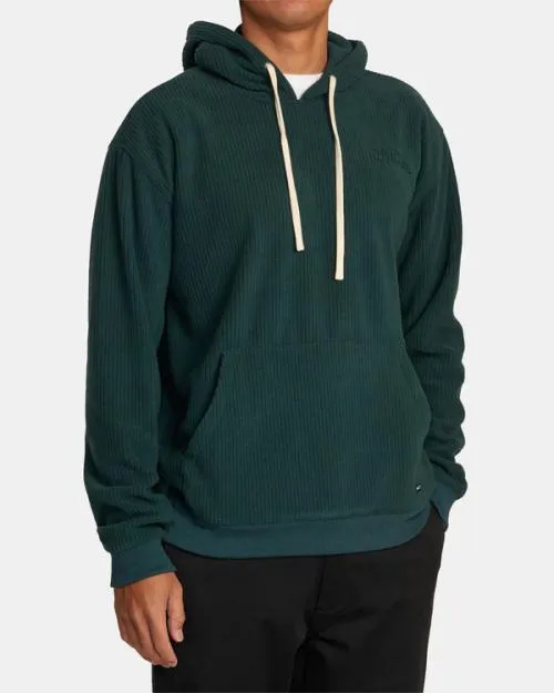 Rvca Hewitt Hoodie Hunter Green Men Hoodies and Sweatshirts