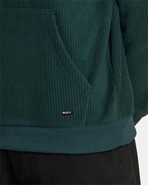 Rvca Hewitt Hoodie Hunter Green Men Hoodies and Sweatshirts