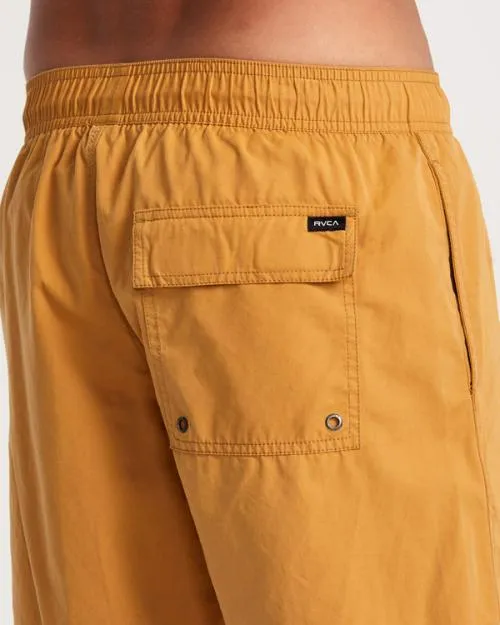 Rvca Opposites Elastic Waist 2 Boardshorts 17034 Apple Cinnamon Men Boardshorts