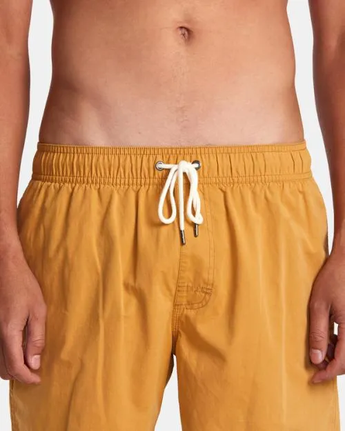 Rvca Opposites Elastic Waist 2 Boardshorts 17034 Apple Cinnamon Men Boardshorts