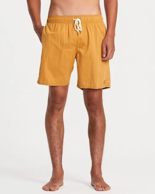 Rvca Opposites Elastic Waist 2 Boardshorts 17034 Apple Cinnamon Men Boardshorts