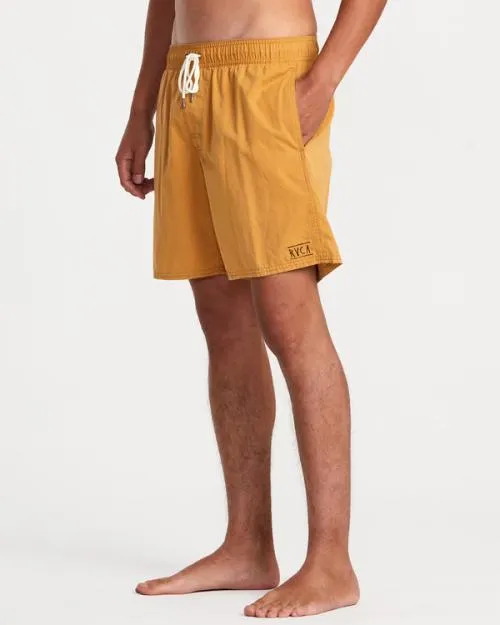 Rvca Opposites Elastic Waist 2 Boardshorts 17034 Apple Cinnamon Men Boardshorts