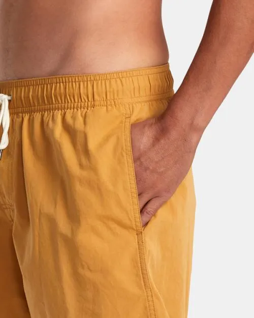 Rvca Opposites Elastic Waist 2 Boardshorts 17034 Apple Cinnamon Men Boardshorts