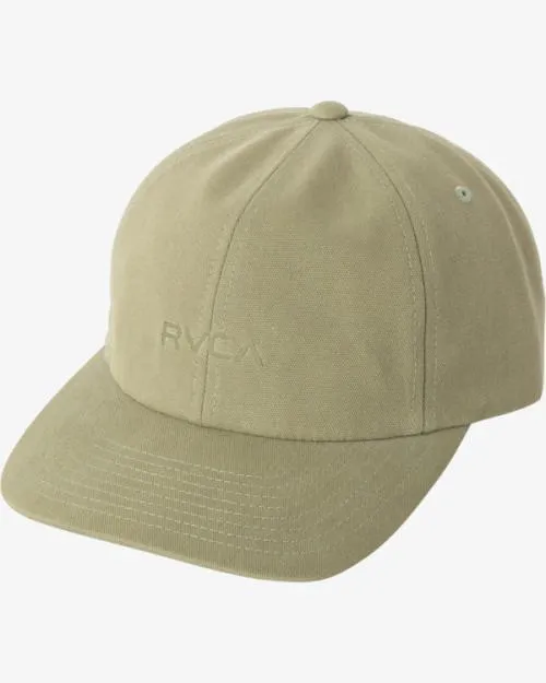 Rvca Ptc Clipback Hat Avocado Men Hats and Beanies