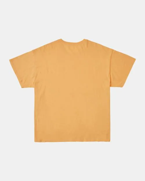 Rvca Rose Machado Snake Tee Marigold WomenMen Short Sleeves