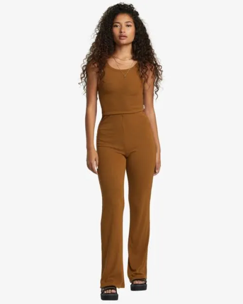 Rvca Slide Tank Top Sienna Women Tops