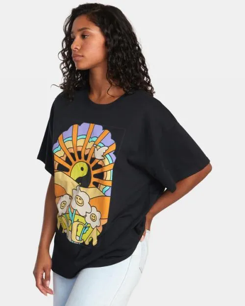 Rvca Someday TShirt Rvca Black Women Tees and Tanks