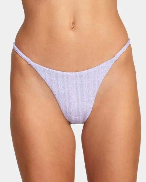 Rvca Stardust French Bikini Bottoms Violet Women Bikini Bottoms
