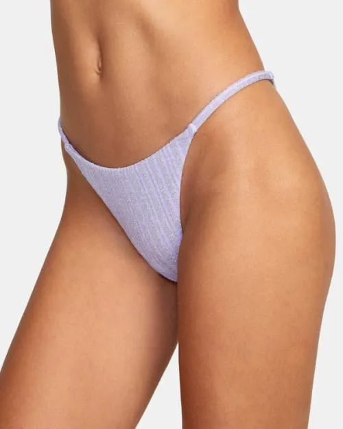 Rvca Stardust French Bikini Bottoms Violet Women Bikini Bottoms