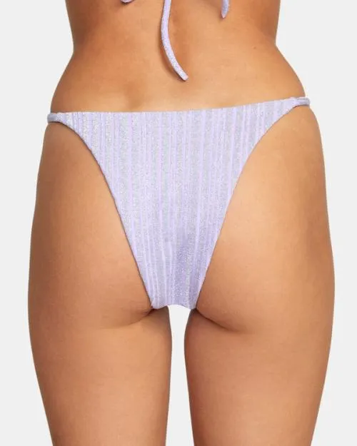 Rvca Stardust French Bikini Bottoms Violet Women Bikini Bottoms