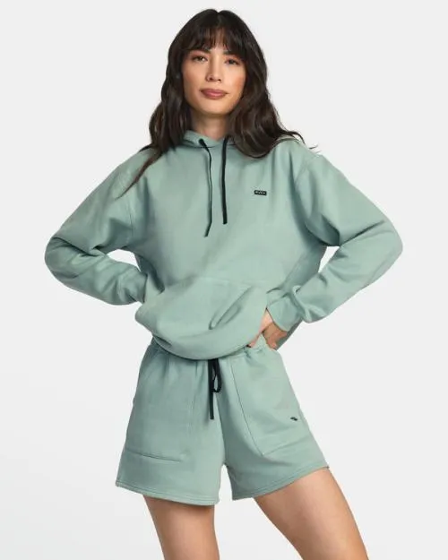 Rvca Sunday Sweat Shorts Sage Women Shorts and Skirts