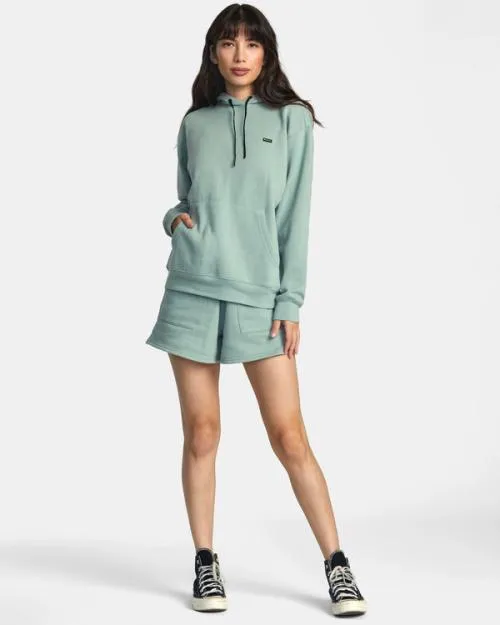 Rvca Sunday Sweat Shorts Sage Women Shorts and Skirts