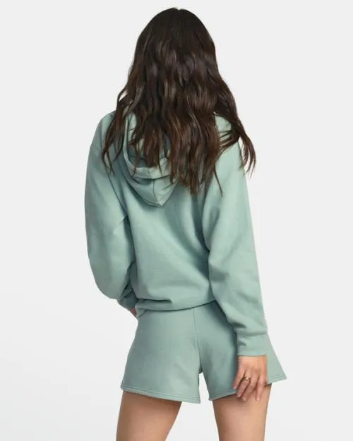 Rvca Sunday Sweat Shorts Sage Women Shorts and Skirts